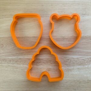 Winnie the Pooh Cookie Cutter Set of 3